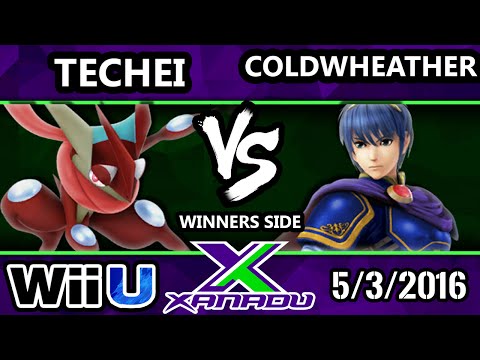 S@X 148 - Coldwheather (Marth) Vs. Techei (Greninja) SSB4 Tournament - Smash Wii U - Smash 4