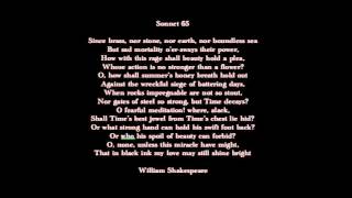 Shakespeare: Sonnet 65 - for 12 voices by Georgi Sztojanov
