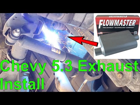 Flowmaster Exhaust On Chevy 5.3 Install