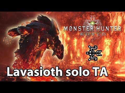 MHWorld PC | Lavasioth solo TA (Bow) - 2'50
