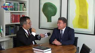 Senador Alvaro Dias Entrevistado pelo canal americano  TV CNB ORLANDO