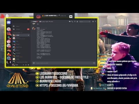 D I S C O R D    L E V E L LIGA DE FREESTYLE  - Los Burritos Discord FREESTYLE ONLINE TORNEO