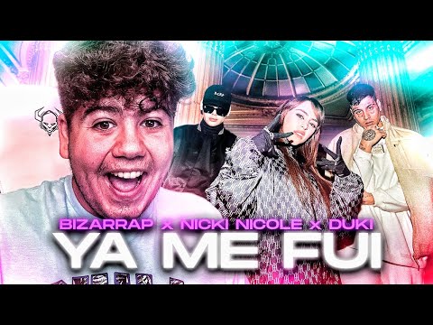 LA PARTIERON TODA ❤️‍🔥 REACCIONANDO a Bizarrap x Duki x Nicki Nicole - YaMeFui