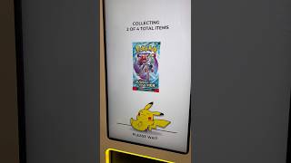 Winco machine 🙌🏽 4 packs #pokemoncards #pokemontcg #tcg #pokemoncenter