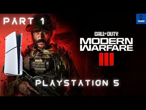 CALL OF DUTY MODERN WARFARE 3 PS5 Walkthrough Gameplay Part 1 - INTRO (COD 2023 Campaign)