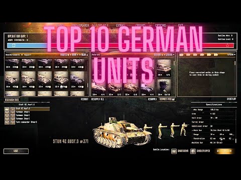 Top 10 German Units For Conquest-GOH Ostfront