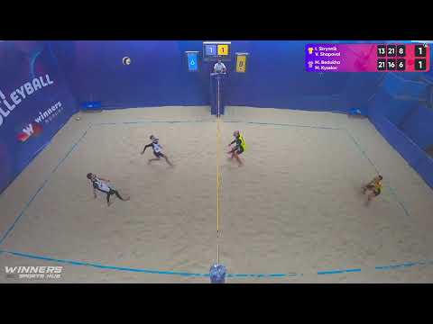11:40 I. Skrynnik / V. Shapoval - M. Bedukha / M. Kyselov 06.09.2022 | Winners Beach Volleyball