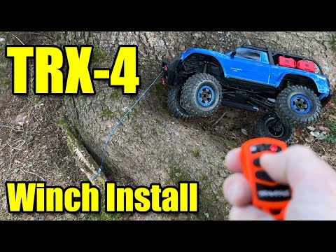 Traxxas TRX-4 Winch Install How To