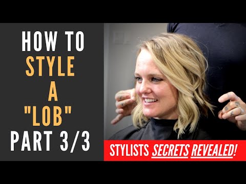 How To Style A Lob Haircut // SIMPLE TRICKS FOR THE...