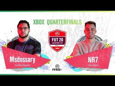 Tundra MsDossary VS NR7 | FUT Champions Cup Stage II | Xbox Quarterfinals | FIFA 20 Global Series
