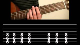 Genesis - I can't dance - How to play on Guitar