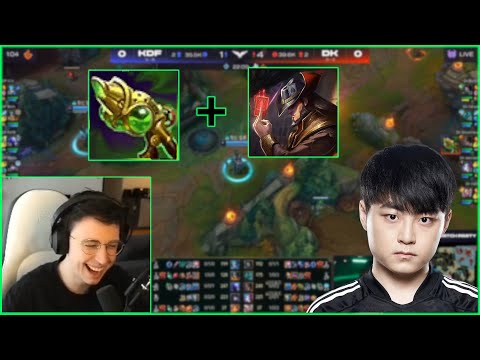 Caedrel & LS React To ShowMaker's INNOVATIVE TF Build