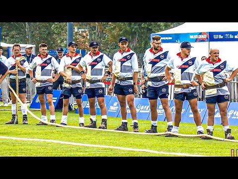 Germany vs Great Britain 💪 640Kg Tug of War | Preliminary Round World Games 2025