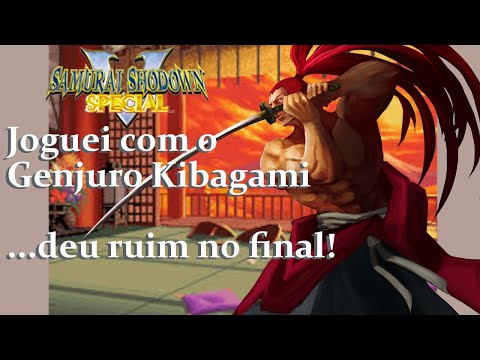 Errei com o Genjuro! ... | LUDIherik(P1) vs Rachel Summers(P2) | SAMURAI SHODOWN V SPECIAL |