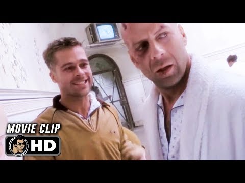 12 MONKEYS Clip - Madness (1995) Bruce Willis