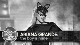 Ariana Grande: the boy is mine | The Tonight Show Starring Jimmy Fallon