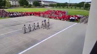 preview picture of video '336 Red Wolves Drill Down Performance Keesler AFB (20JUNE2014)'