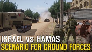 Israel vs Hamas / Scenario to Send Israeli Ground Forces to Gaza