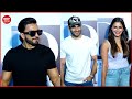 Ranveer Singh His Family Karan Tacker Nikita Dutta At The Of Launch Of D Barber Shop