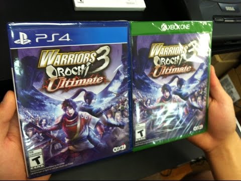 Warriors Orochi 3 Ultimate (Xbox One / PS4) Unboxing !!
