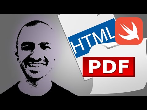 SwiftUI - Exporting Data as HTML and PDF