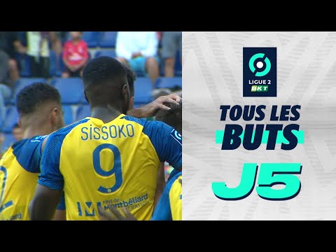 Tous les buts de la 5ème journée - Ligue 2 BKT / 2022-2023