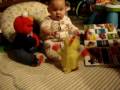 Kayden 1 26 09 Loves Chicken Dance Elmo