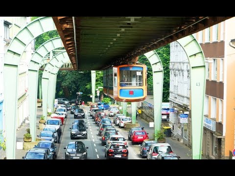 Suspension Railway Wuppertal, Germany (schwebebahn)