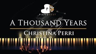 Christina Perri - A Thousand Years - Piano Karaoke / Sing Along Cover with Lyrics