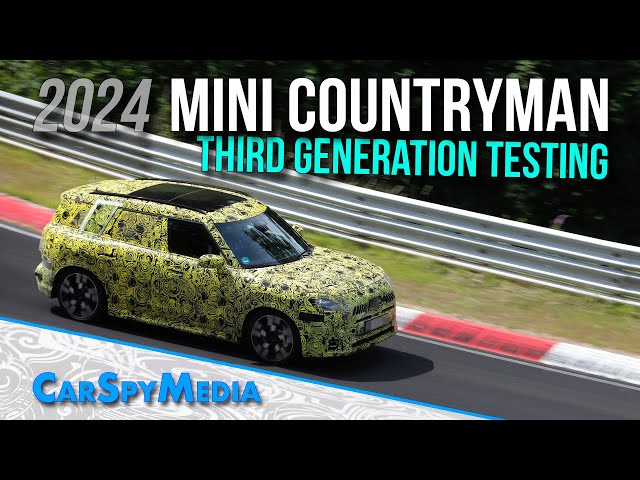 2025 Mini Countryman spy shots and video