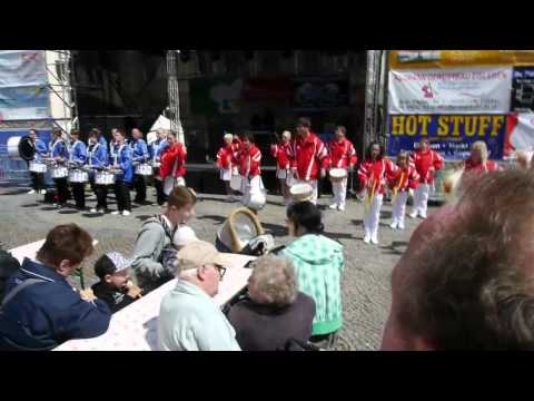 Zusammenspiel Spielmannszug Blau-Weiß Hettstedt & Fanfarenzug BuSG Aufbau Eisleben (Leggiero)