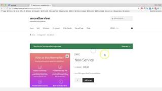 Woo Sell Services : Service as a Product | Sell services WooCommerce store WordPress Web