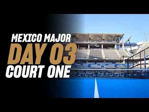 (Replay) GNP Mexico Premier Padel Major 🇲🇽🎾: Court 1 (November 26th)