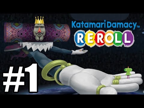 Katamari Damacy Reroll - First Hour Gameplay Walkthrough Part 1 - NIntendo Switch