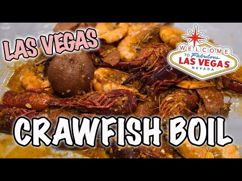 Authentic Cajun Crawfish Boil on the Vegas Strip? | Hot and Juicy Crawfish, Las Vegas, NV