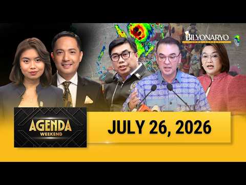 Agenda Weekend | July 26, 2026