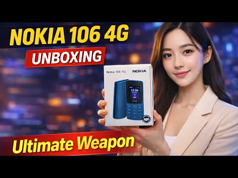 Nokia 106 4G Unboxing - Ultimate Weapon! 2026📱☠️🔥