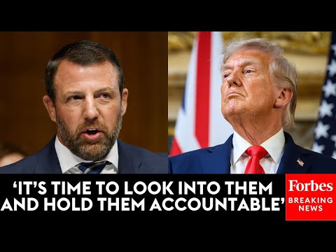 Markwayne Mullin Defends Trump's Truth Social Post About DOJ Investigations Into Dems