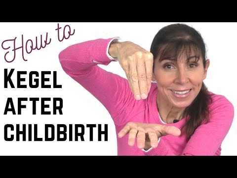 How to Kegel Postpartum & Strengthen your Pelvic Floor | 2 Simple PHYSIO STEPS