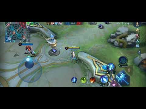 playing mobile legend with using OPPO RENO4