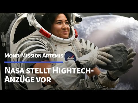 Mond-Mission Artemis: Nasa stellt Hightech-Anzüge vor | AFP