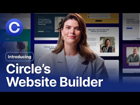 Introducing Circle's Website Builder