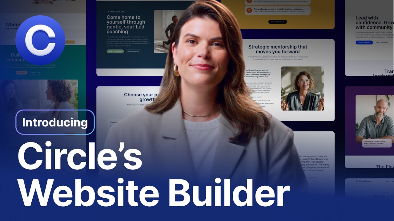 Introducing Circle's Website Builder