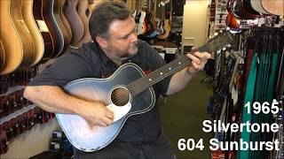 Video thumbnail for 1965 Silvertone 604 Sunburst by howlin' howie