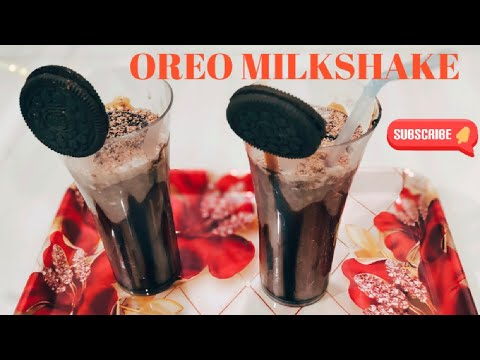 HOMEMADE OREO MILKSHAKE BY PARAMITA