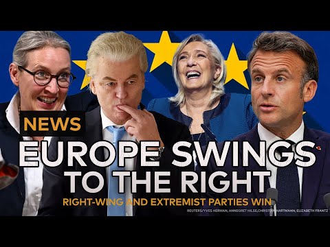 NEWS: Right-wing parties dominate at european elections, large influx of voters & first-time-voters