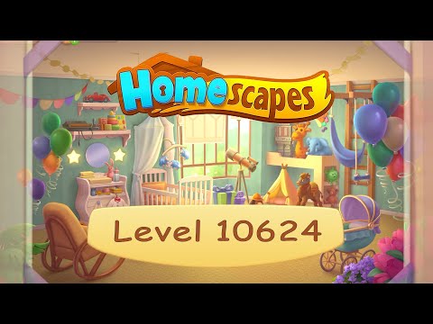 HomeScapes level #10624 Walkthrough