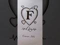 F Naam Wale Log Kaise Hote Hain F Drawing Art Shorts Trendingshorts Shortvideo