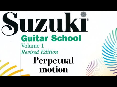 Suzuki Guitar Book 1 - Perpetual motion - Moto perpetuo