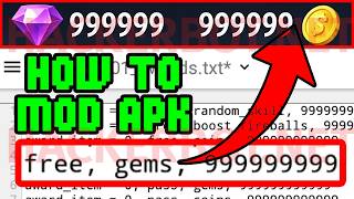 How to Mod APKs for Apps and Games | Modify any App and Create your own APK Mods